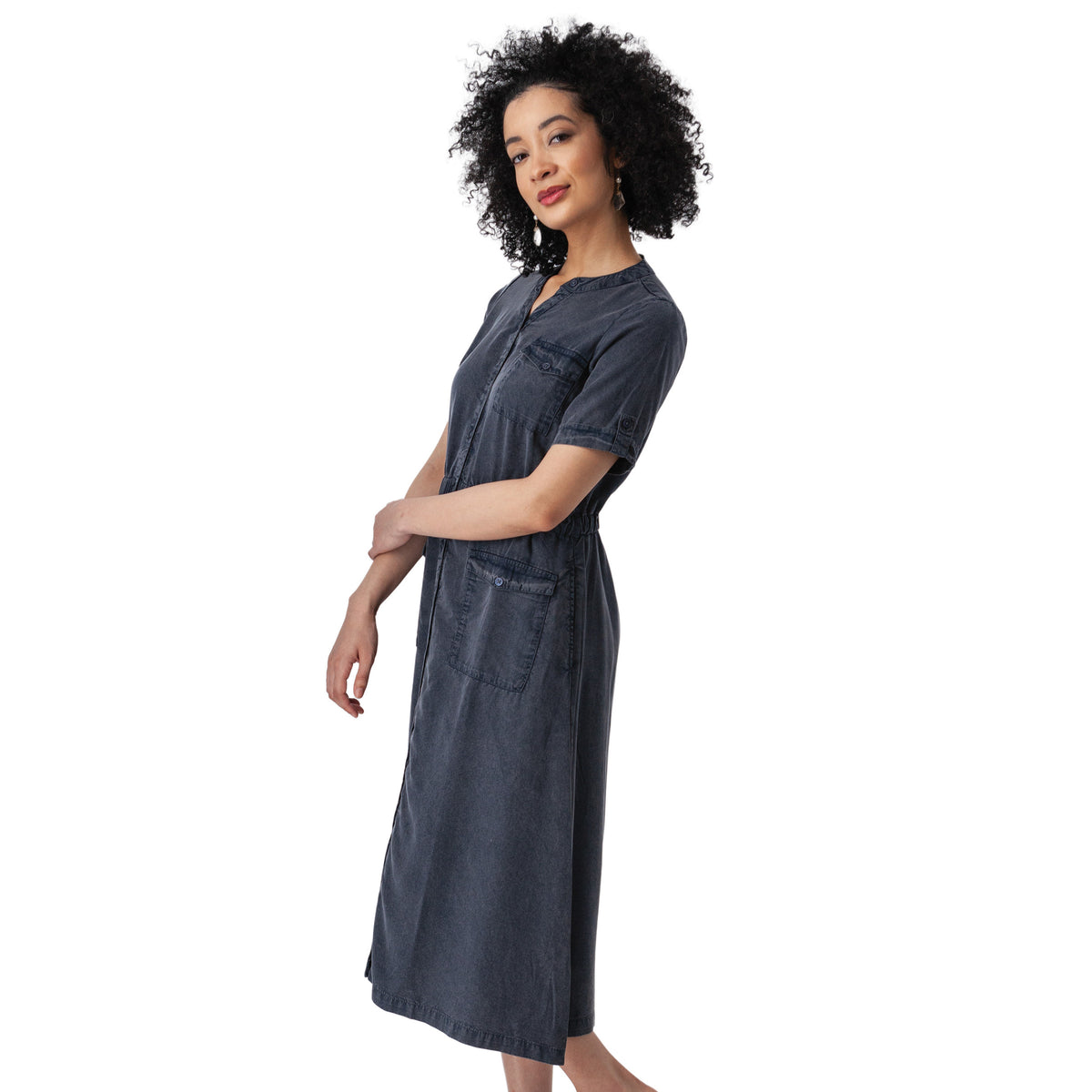 AVENTURA Tulsi Utility Midi Dress