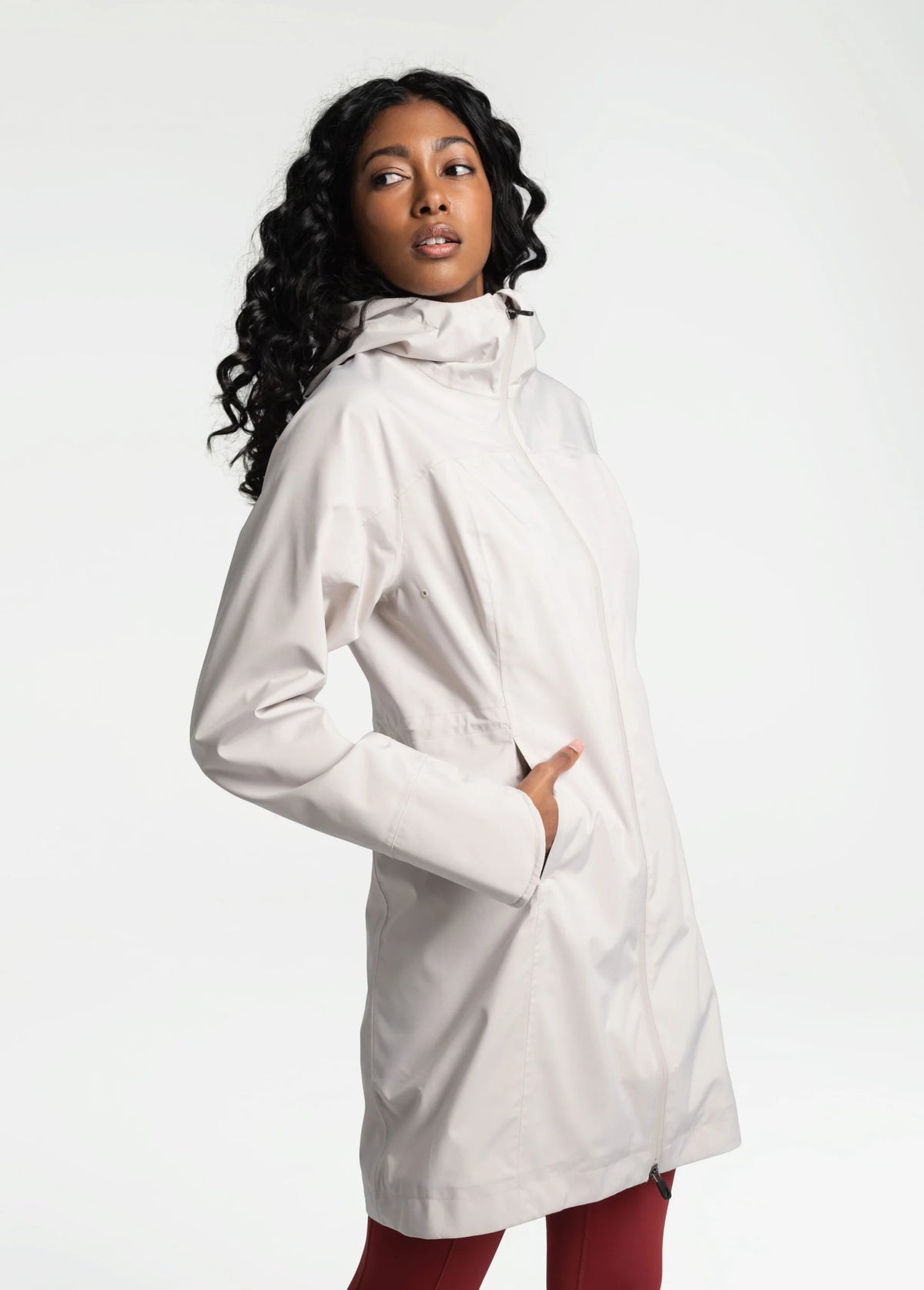 LOLE Element Long Rain Jacket