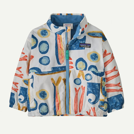 PATAGONIA Fleece Lined Windbreaker Jacket Baby's