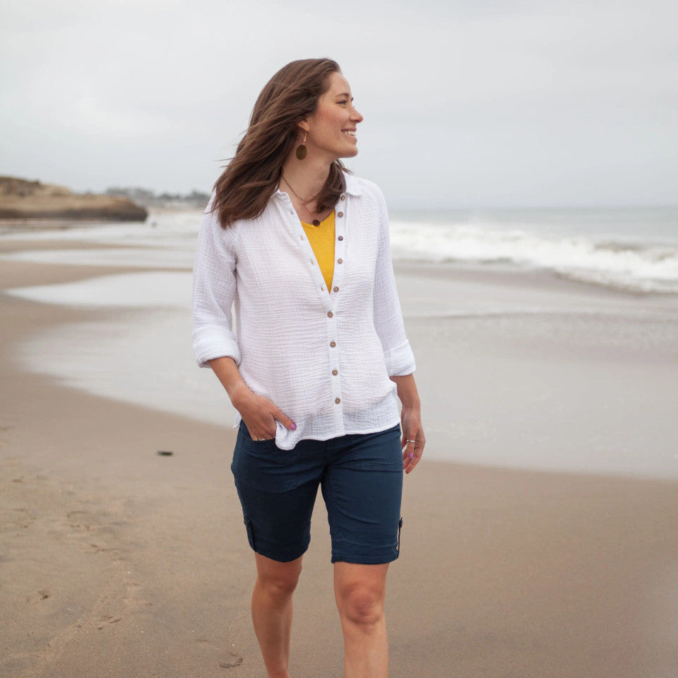 AVENTURA Kelford Full Button Raglan Long Sleeve