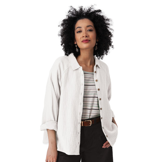 AVENTURA Kelford Full Button Raglan Long Sleeve