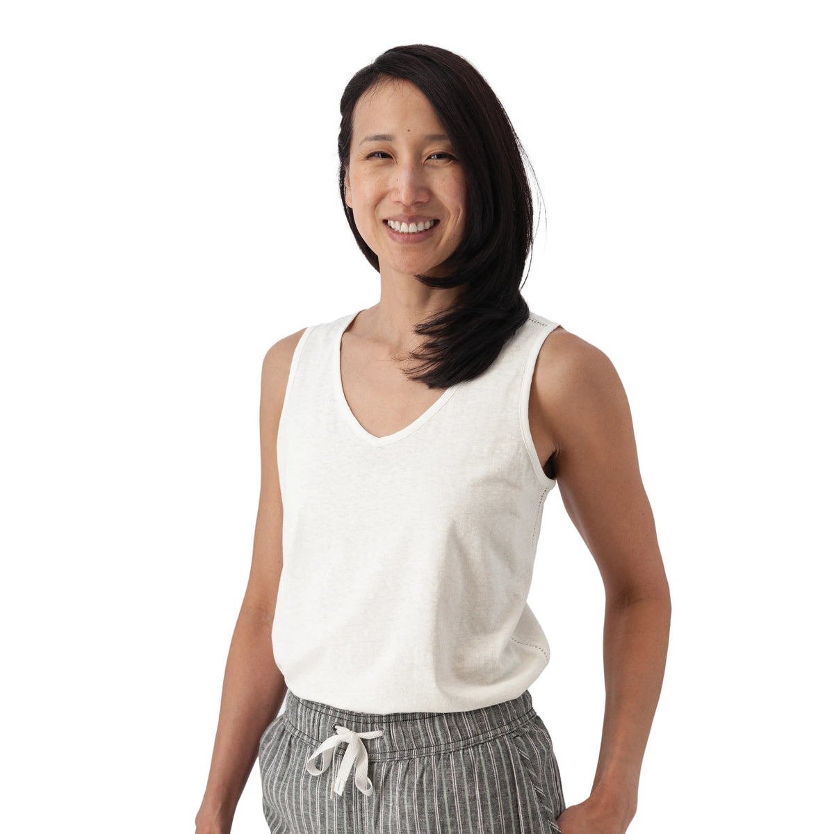 AVENTURA Simone V-Neck Tank Top