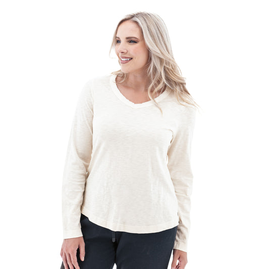 OLD RANCH BRANDS Layla Organic V-Neck Top