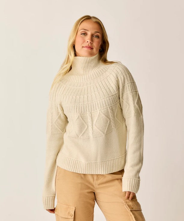 CARVE Neve Cable Turtleneck