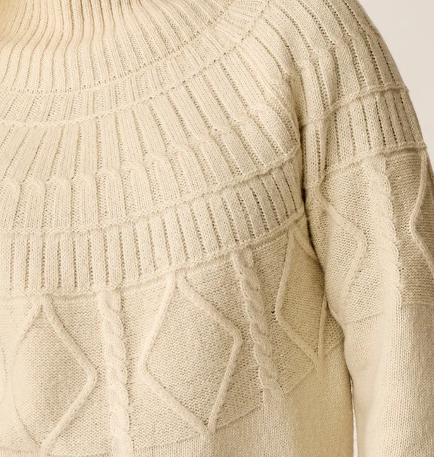 CARVE Neve Cable Turtleneck