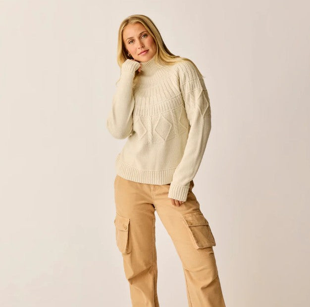 CARVE Neve Cable Turtleneck