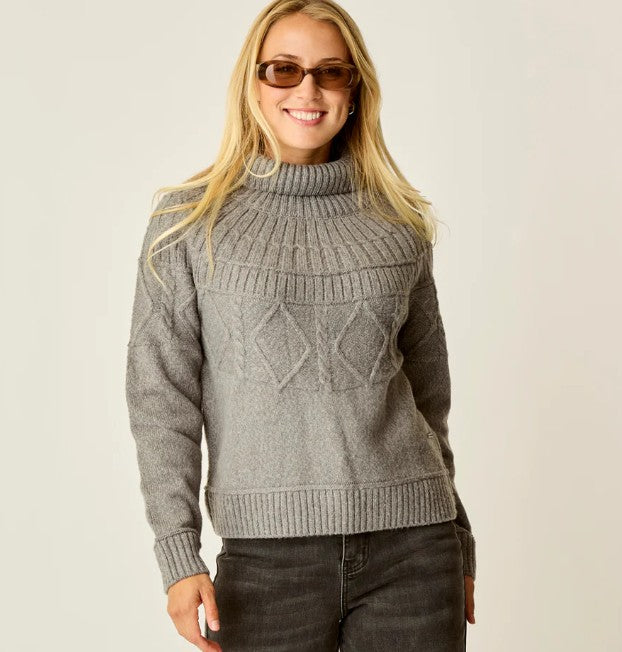 CARVE Neve Cable Turtleneck