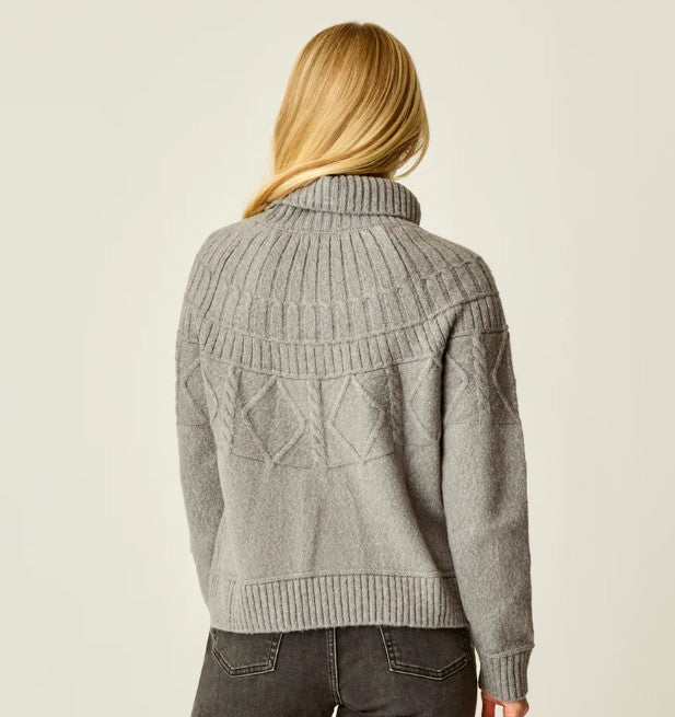 CARVE Neve Cable Turtleneck