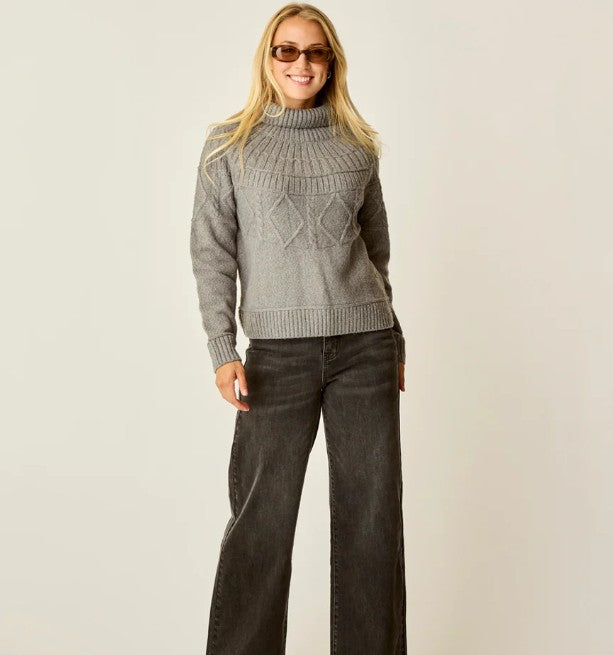 CARVE Neve Cable Turtleneck