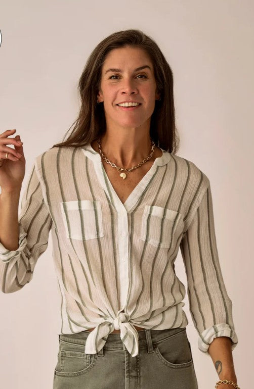CARVE DESIGNS Dylan Gauze Tunic