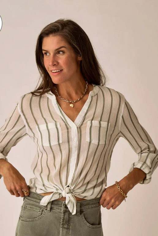 CARVE DESIGNS Dylan Gauze Tunic