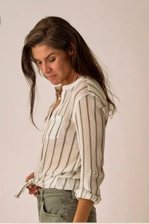 CARVE DESIGNS Dylan Gauze Tunic