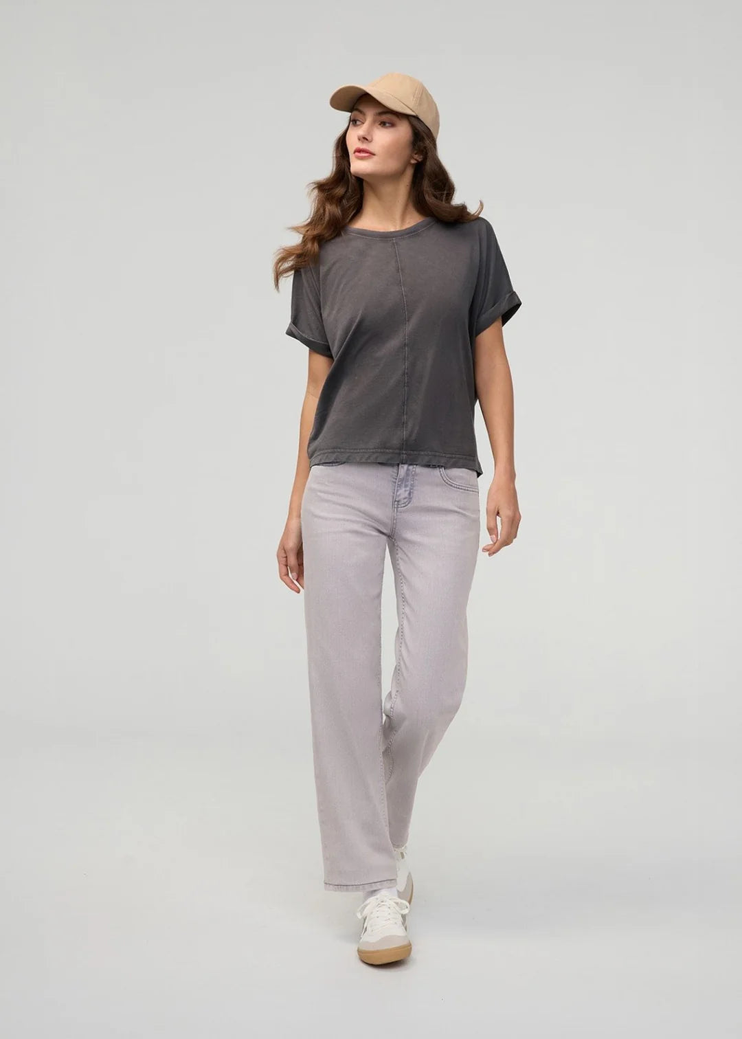 DUER Performance Denim Mid Rise Straight Women's