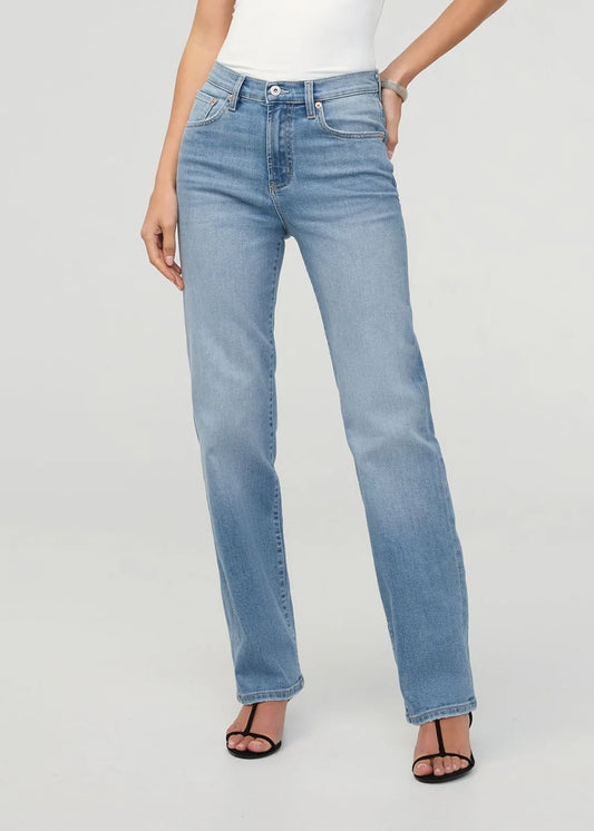 DUER Performance Denim+ High Rise Straight Women's