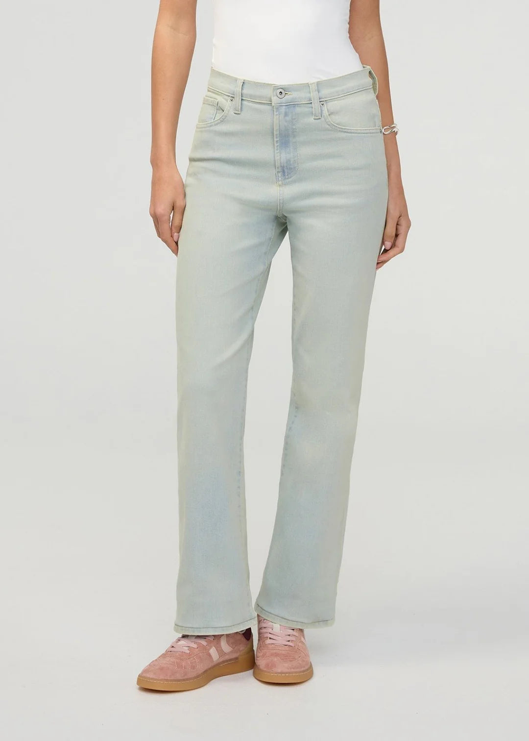 DUER Performance Denim+ High Rise Straight Women's
