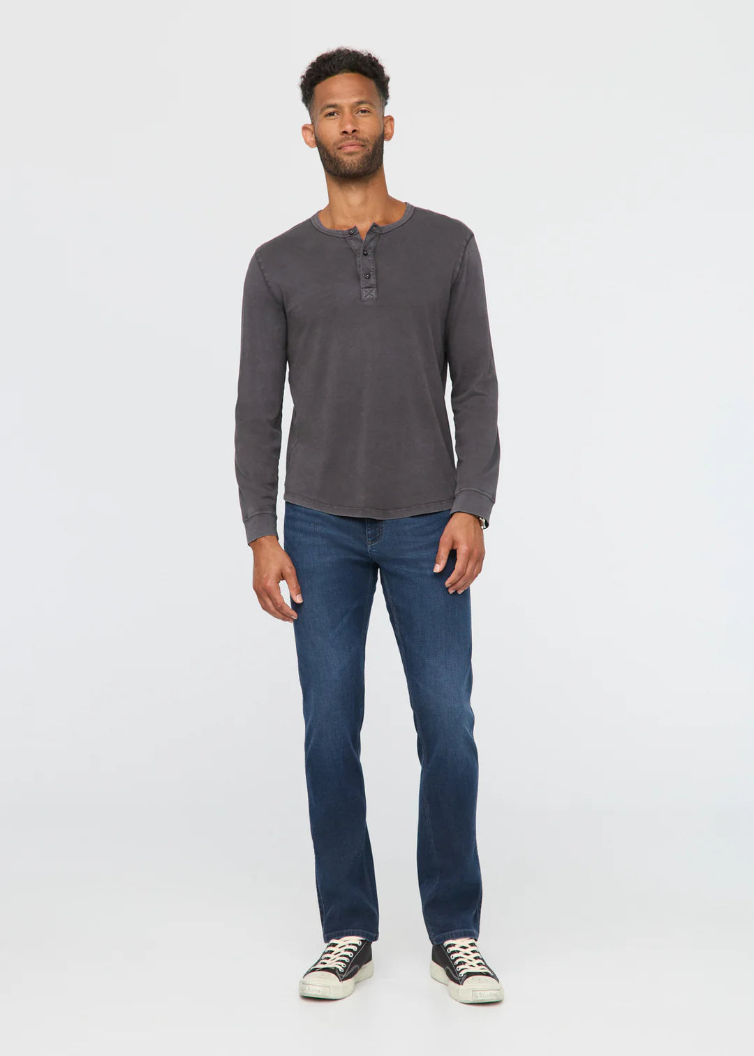 DUER PurePima Vintage Henley Men's