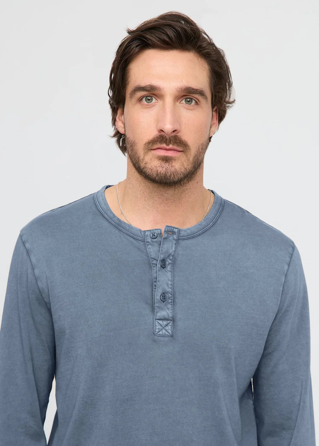 DUER PurePima Vintage Henley Men's