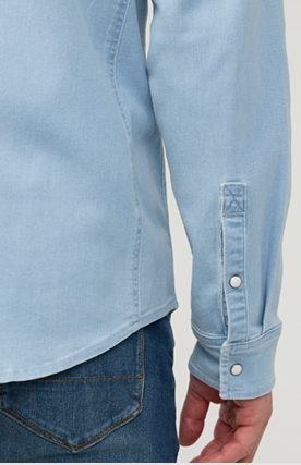 DUER Performance Denim Lite Two-Pocket Shirt  Men's