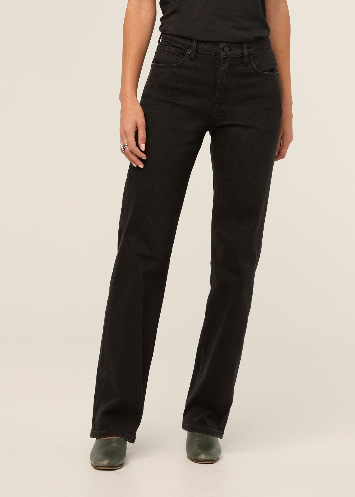 DUER Performance Denim+ High Rise Straight Women's