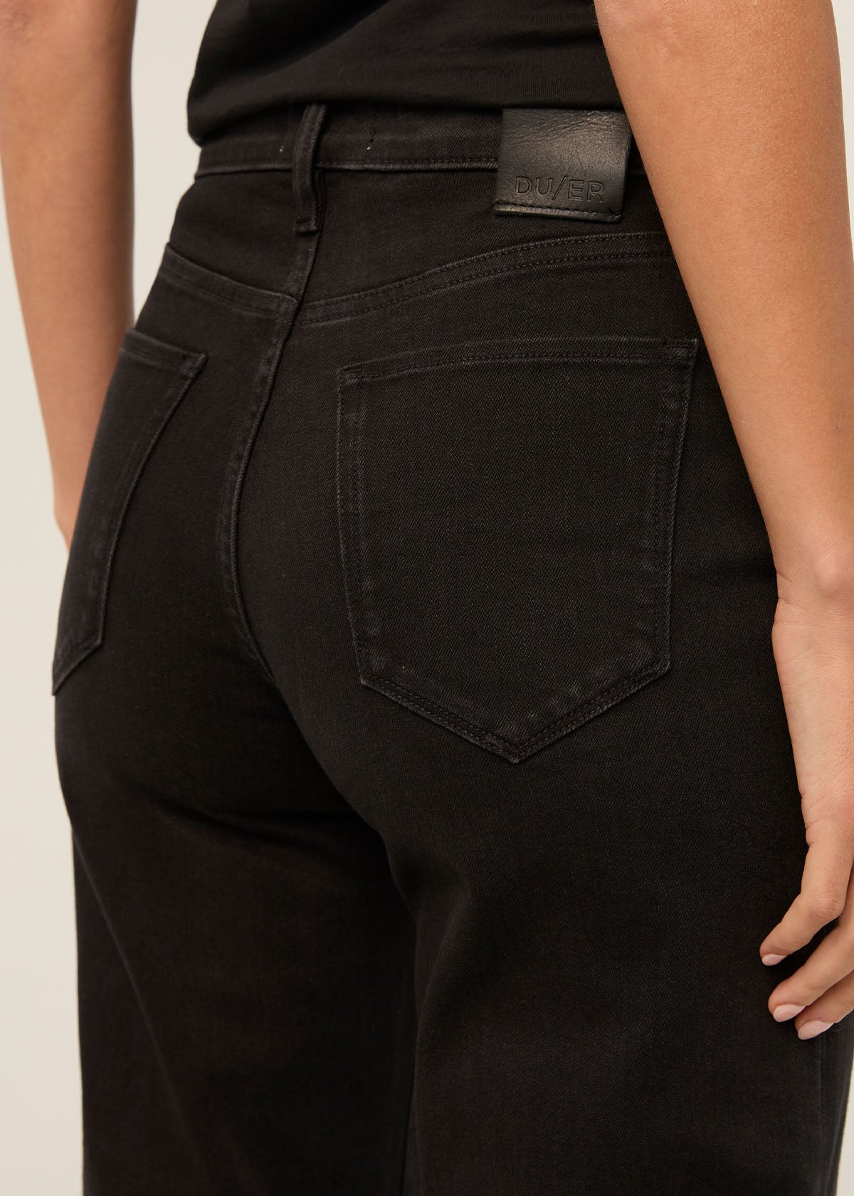 DUER Performance Denim+ High Rise Straight Women's