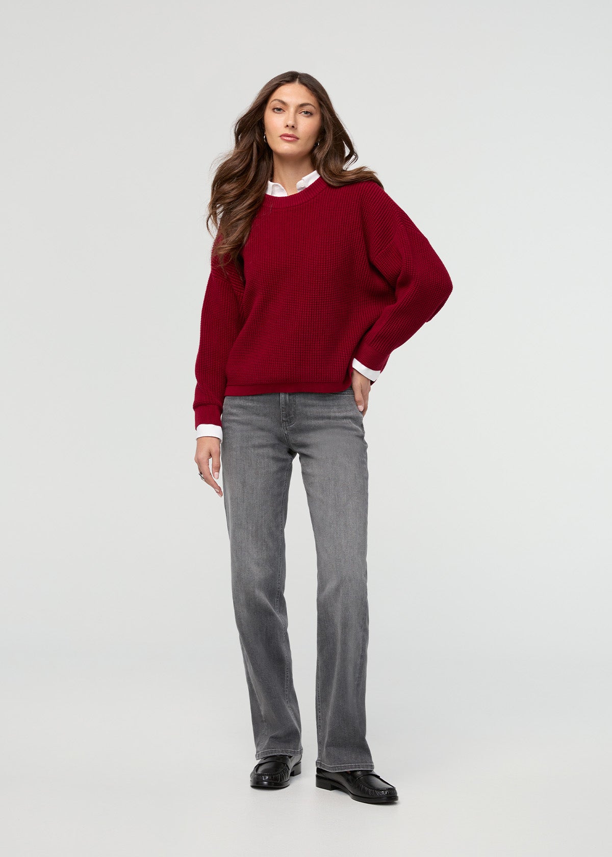 DUER Performance Denim+ High Rise Straight Women's