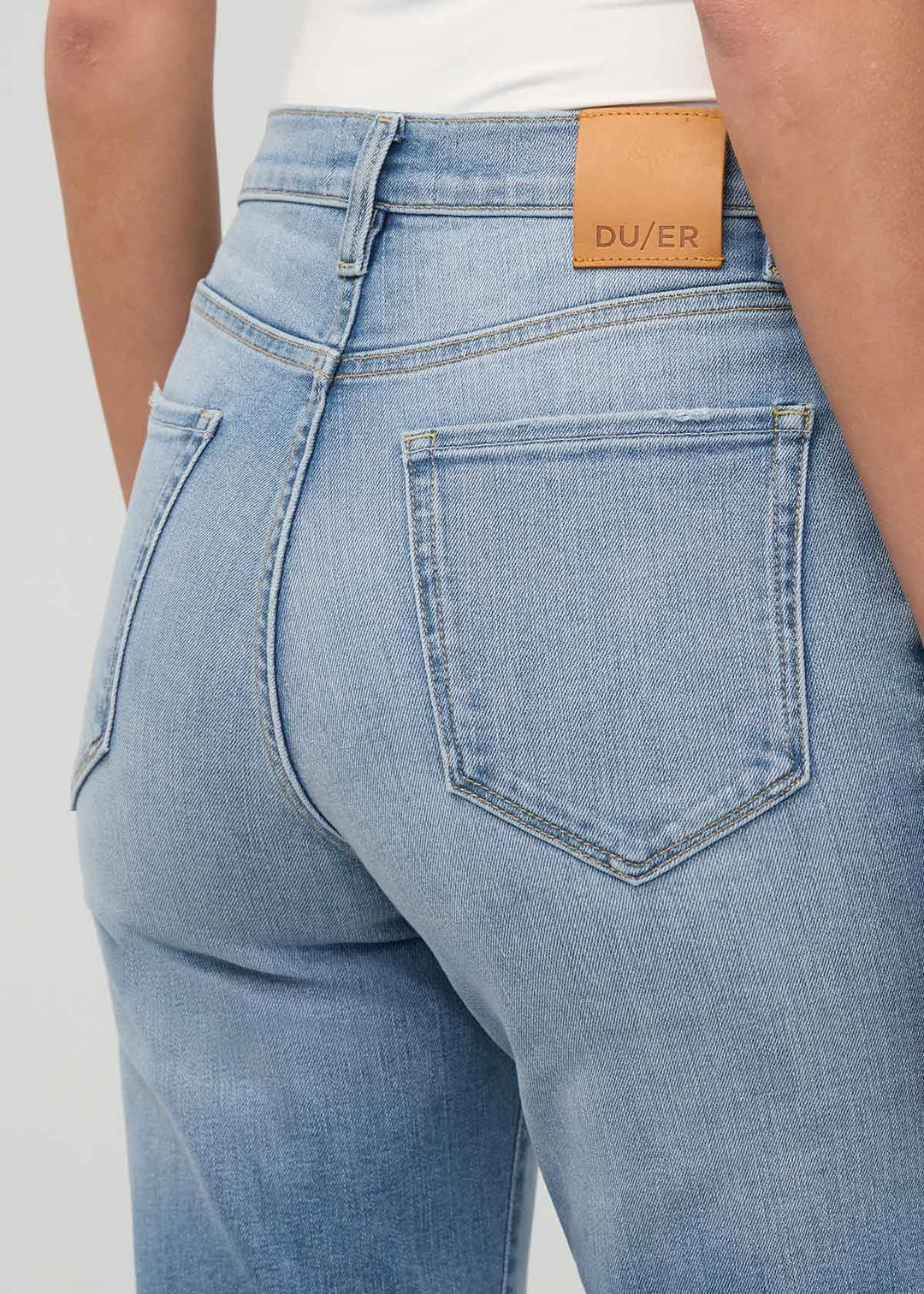 DUER Performance Denim+ High Rise Straight Women's