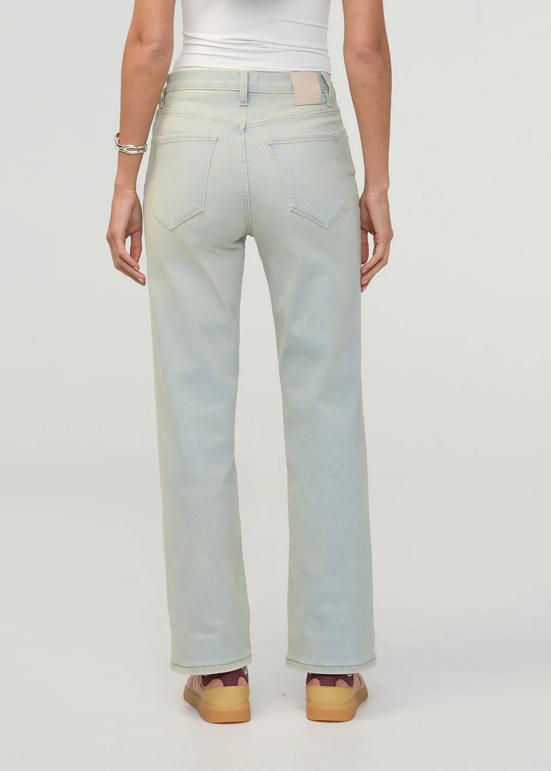 DUER Performance Denim+ High Rise Straight Women's