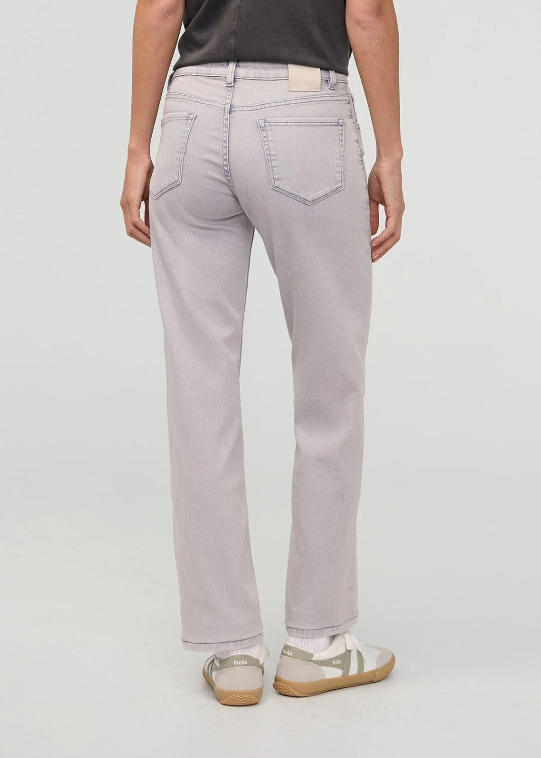 DUER Performance Denim Mid Rise Straight Women's