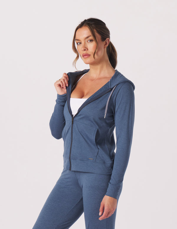GLYDER On The Go Lightweight Zip up Hoodie