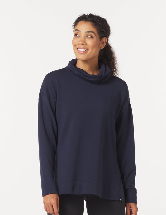 GLYDER Scarf Neck Tunic Women's