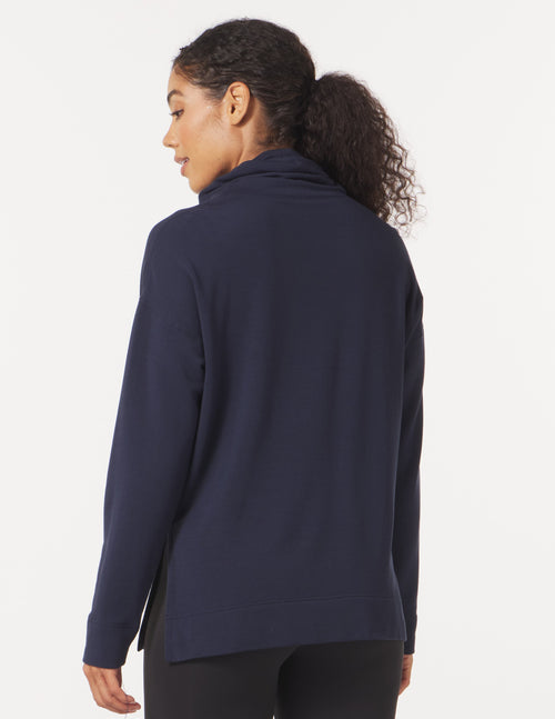 GLYDER Scarf Neck Tunic Women's