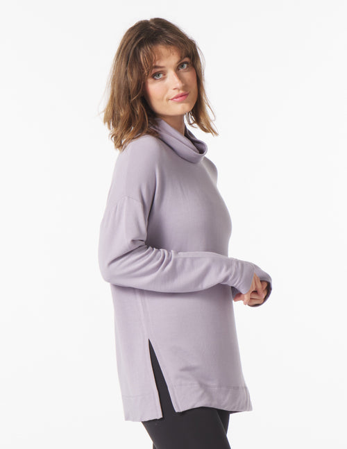 GLYDER Scarf Neck Tunic Women's