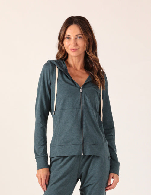 GLYDER On The Go Lightweight Zip up Hoodie