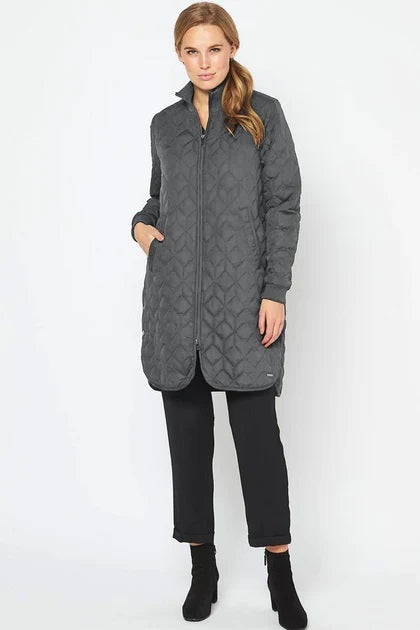 ILSE JACOBSEN Art 06 Padded Quilted Coat