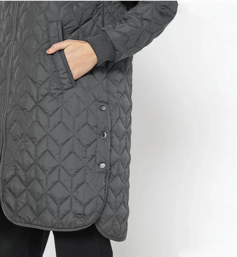 ILSE JACOBSEN Art 06 Padded Quilted Coat