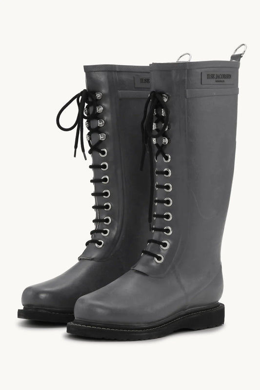 ILSE JACOBSEN Long Rubber Boots Rub 01 Knee High
