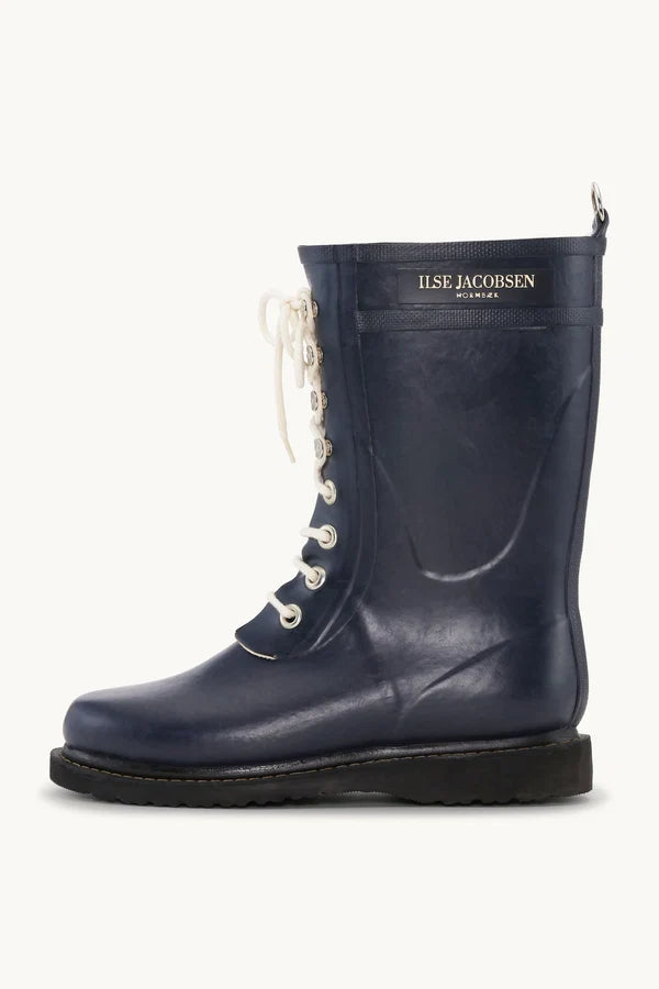 ILSE JACOBSEN 3/4 Rubber Boot Mid Lace Up Rub 15