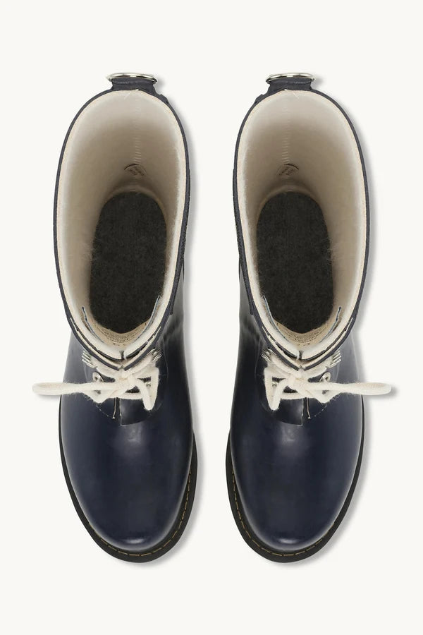 ILSE JACOBSEN 3/4 Rubber Boot Mid Lace Up Rub 15