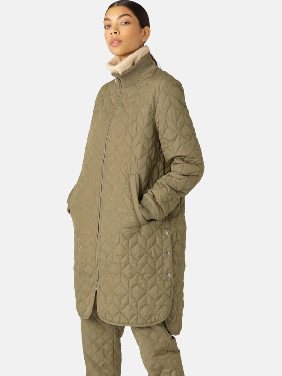 ILSE JACOBSEN Padded Quilted Coat Art 06 ONLINE ONLY