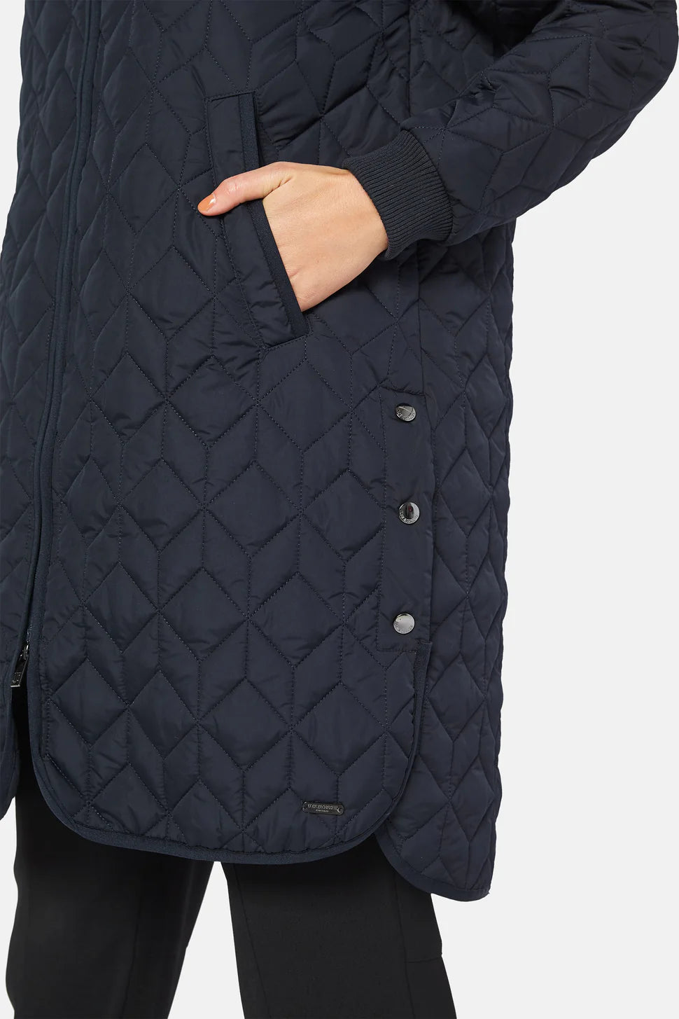 ILSE JACOBSEN Art 06 Padded Quilted Coat