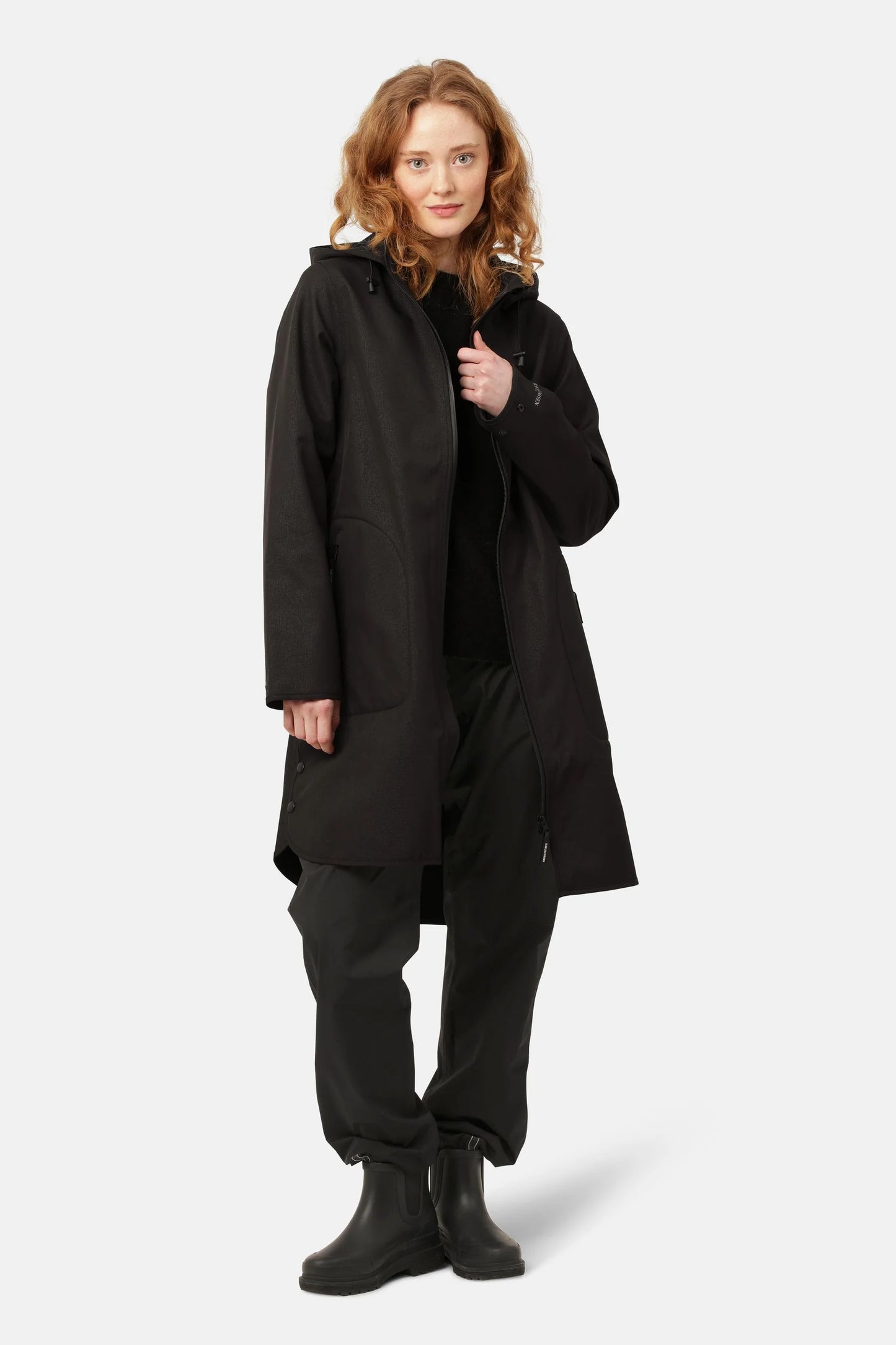 ILSE JACOBSEN Softshell Raincoat A-line Rain 128