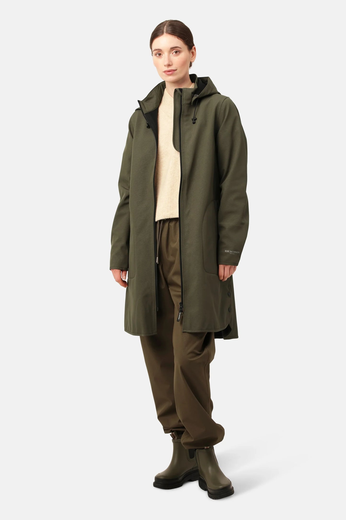 ILSE JACOBSEN Softshell Raincoat A-line Rain 128