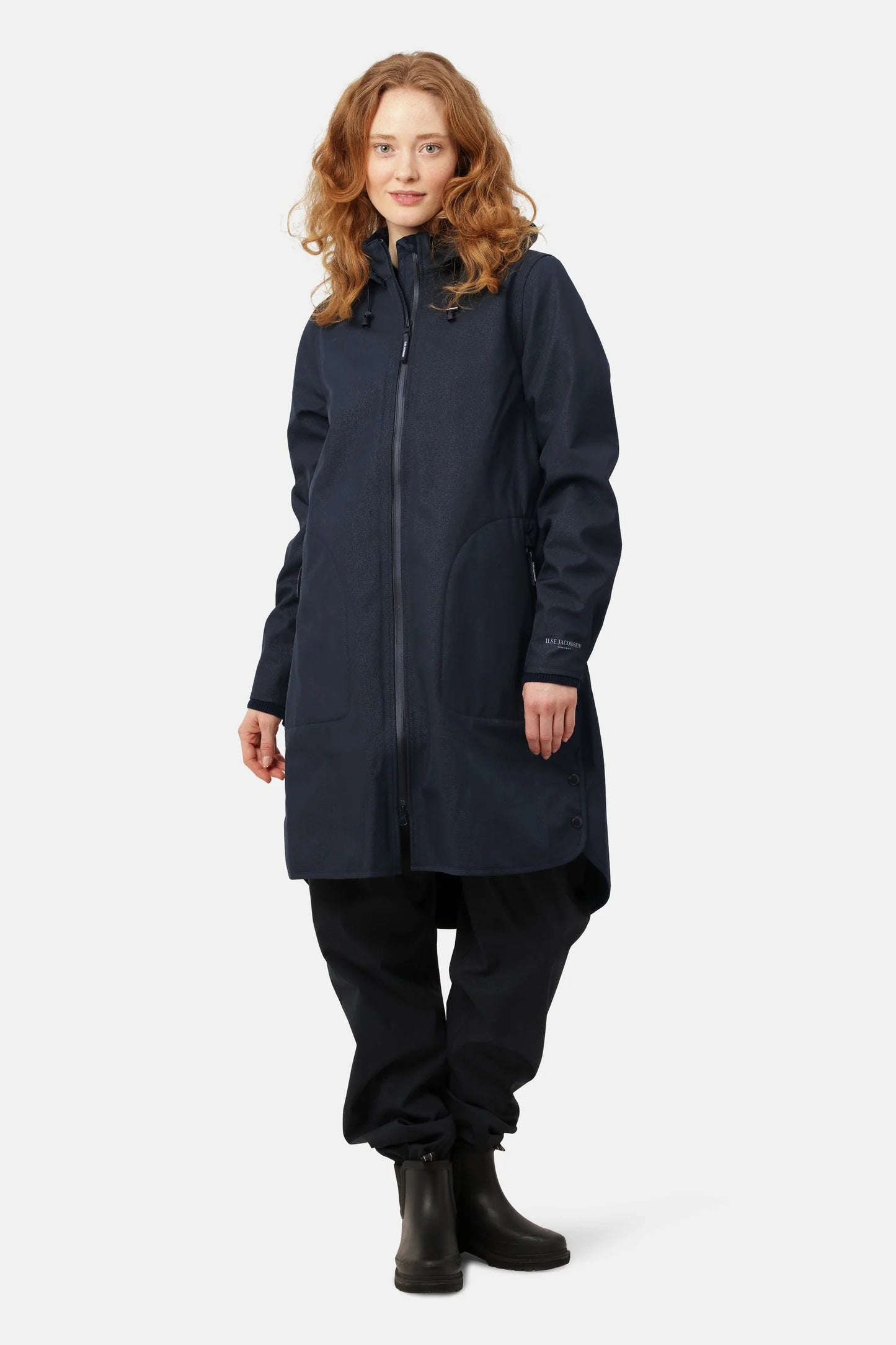 ILSE JACOBSEN Softshell Raincoat A-line Rain 128