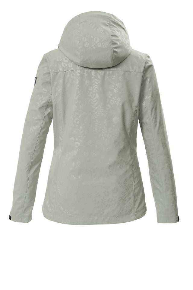 KILLTEC Waterproof Floral Softshell Jacket with Hood 44008 Women's