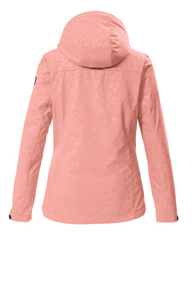 KILLTEC Waterproof Floral Softshell Jacket with Hood 44008 Women's