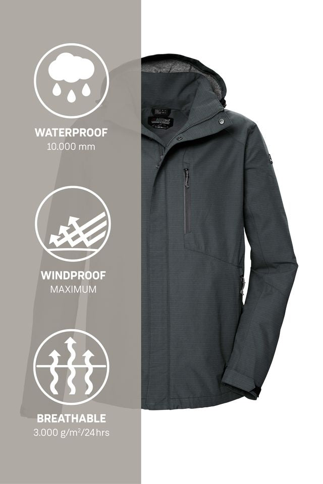 KILLTEC Waterproof Jacket Carleb 43280 Men's