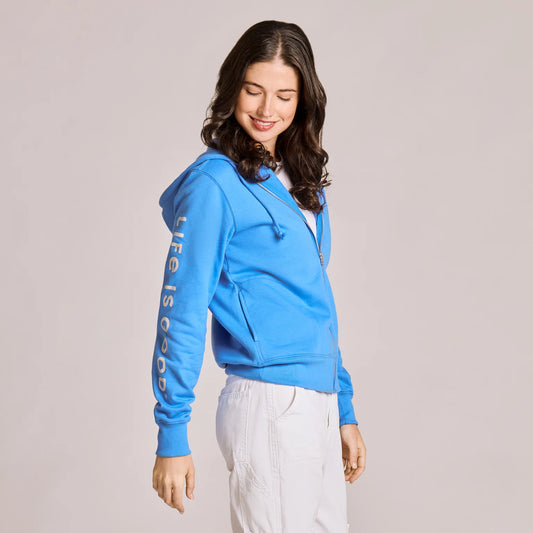 LIFE IS GOOD Good Vibes Zip Hoodie
