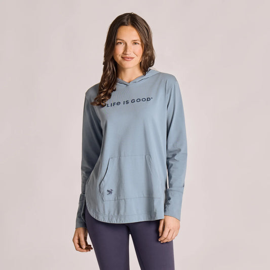 LIFE IS GOOD Crusher-FLEX Hoodie Crafty Tunic Women's