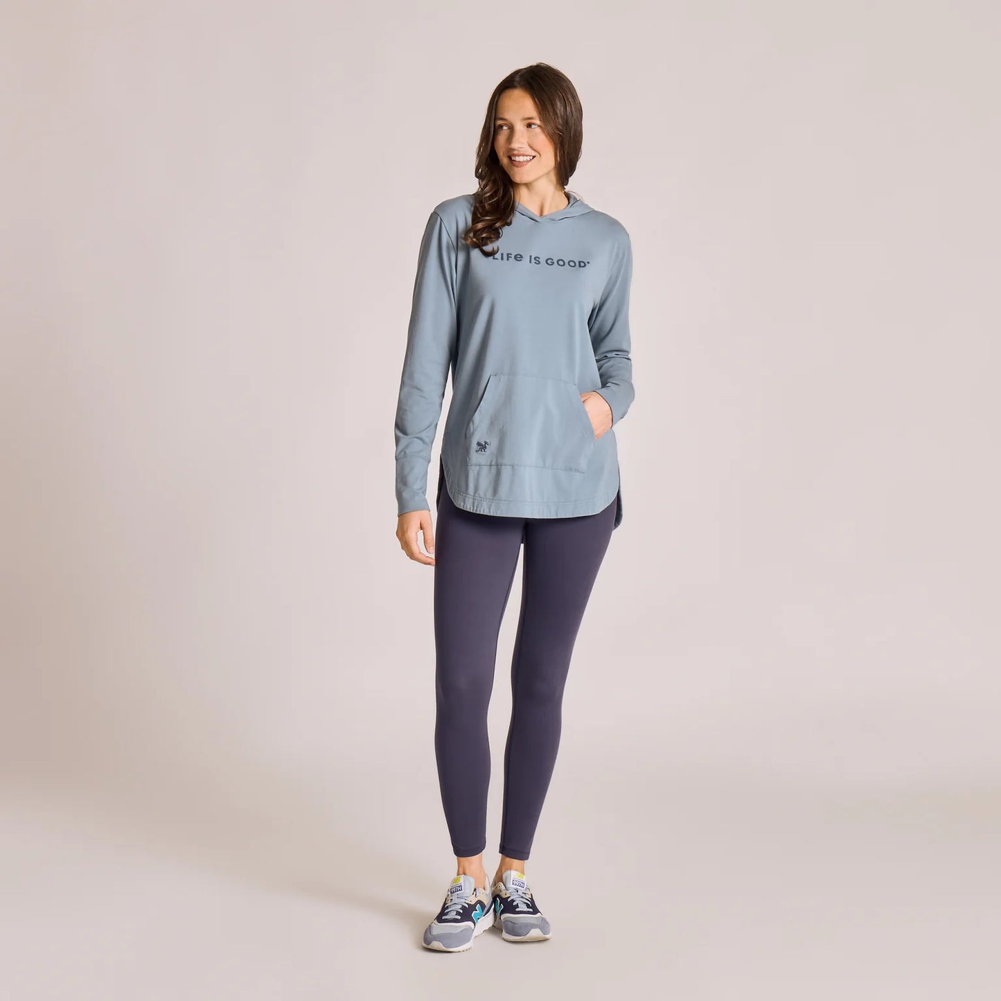 LIFE IS GOOD Crusher-FLEX Hoodie Crafty Tunic Women's