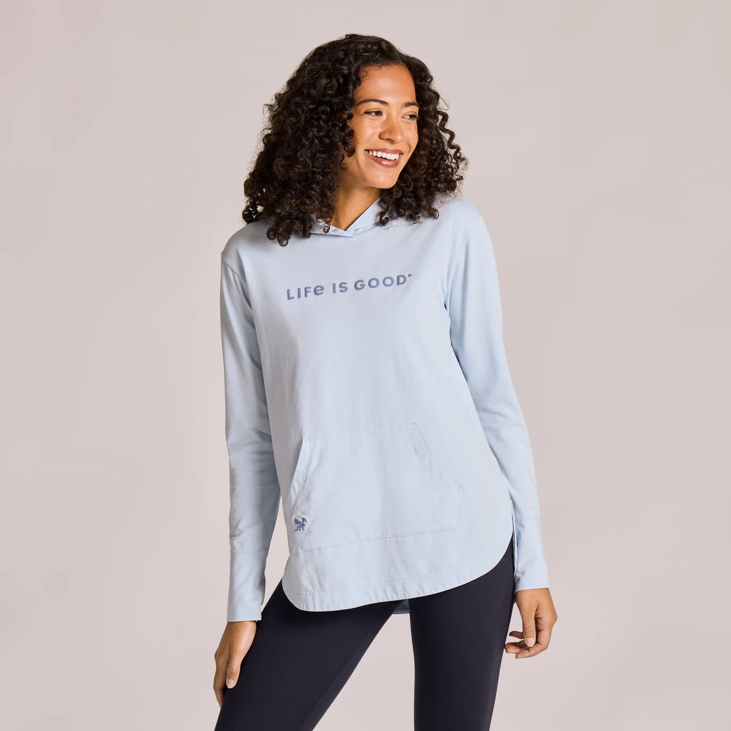 LIFE IS GOOD Crusher-FLEX Hoodie Crafty Tunic Women's
